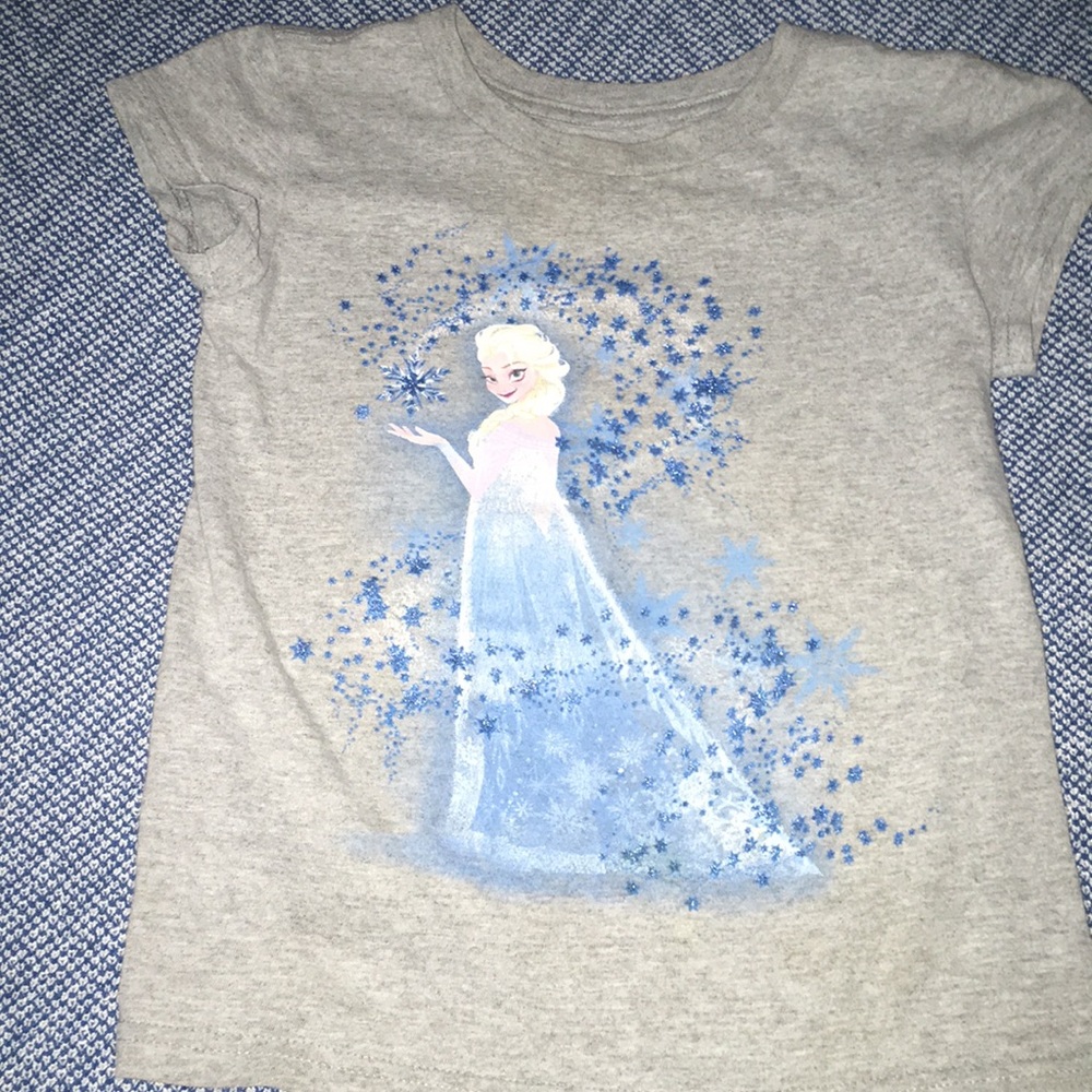 Girls frozen tee